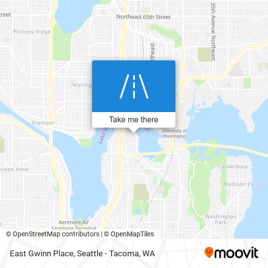 East Gwinn Place map