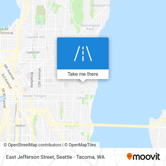 East Jefferson Street map