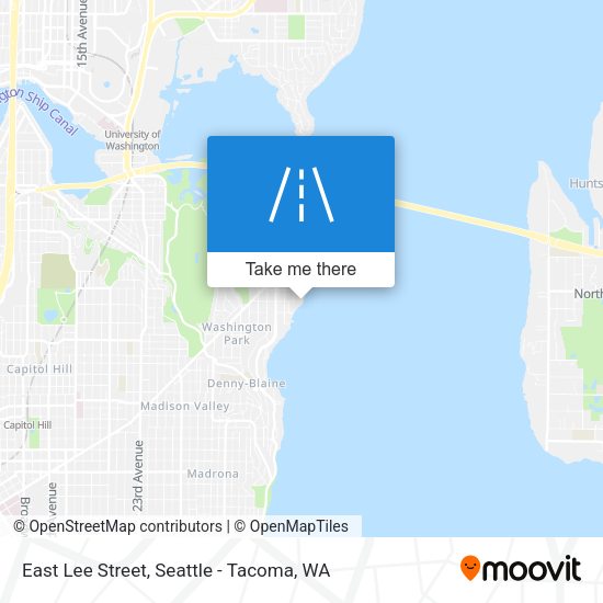 Mapa de East Lee Street