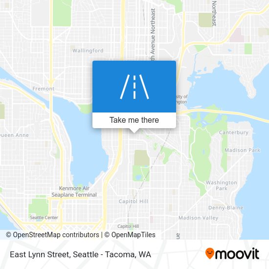 East Lynn Street map