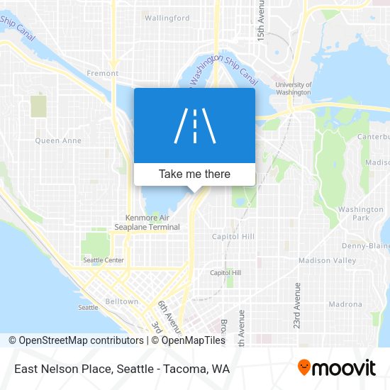 Mapa de East Nelson Place