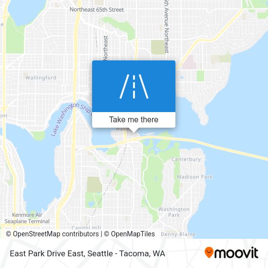 East Park Drive East map