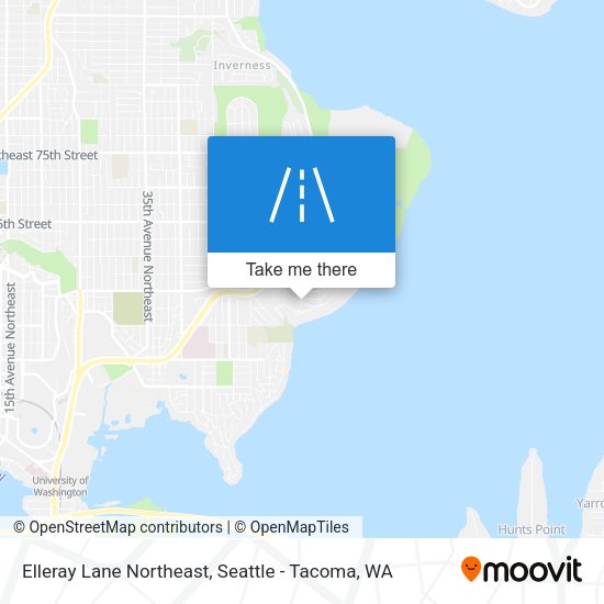 Mapa de Elleray Lane Northeast