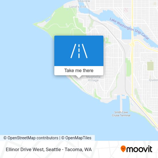 Ellinor Drive West map
