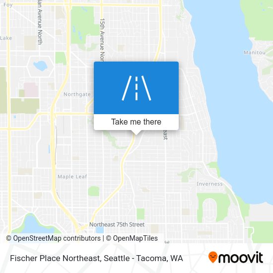 Fischer Place Northeast map