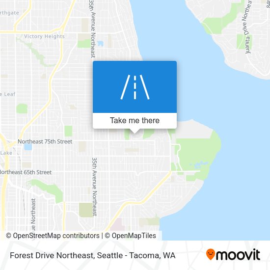 Forest Drive Northeast map