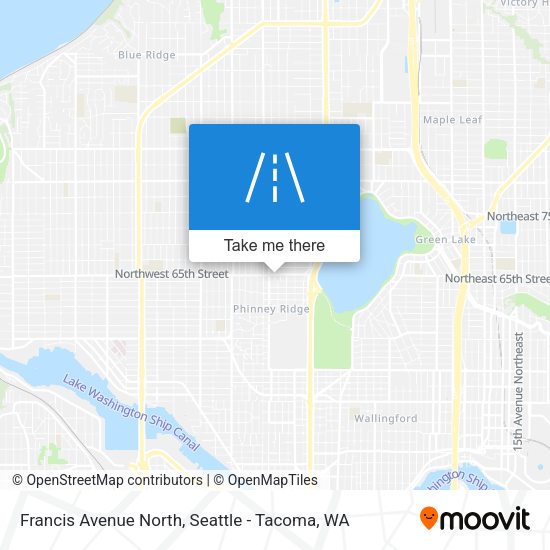 Mapa de Francis Avenue North