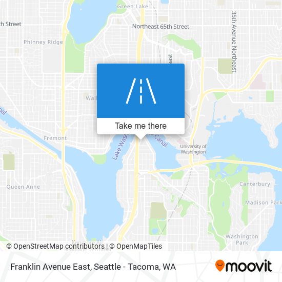 Franklin Avenue East map