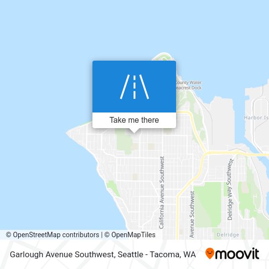 Garlough Avenue Southwest map