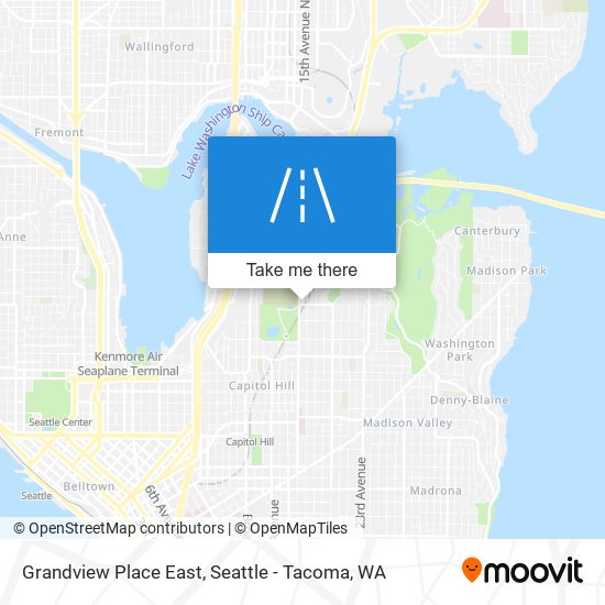 Grandview Place East map