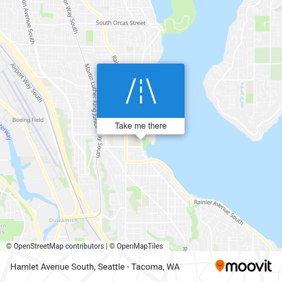 Hamlet Avenue South map