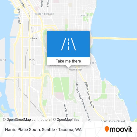 Harris Place South map