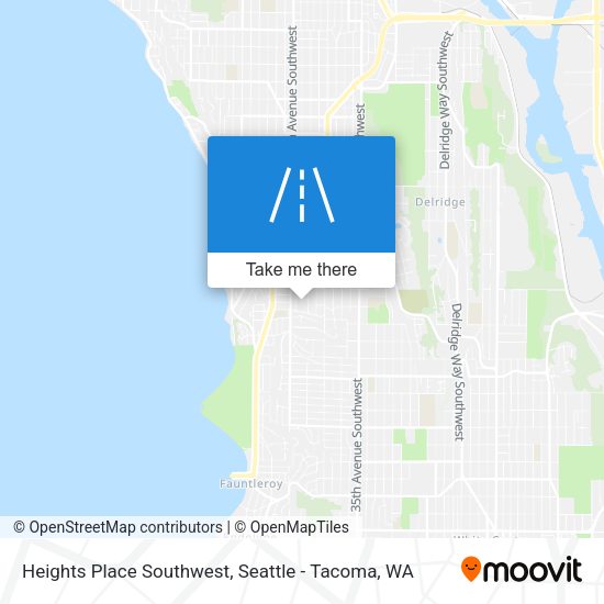 Heights Place Southwest map