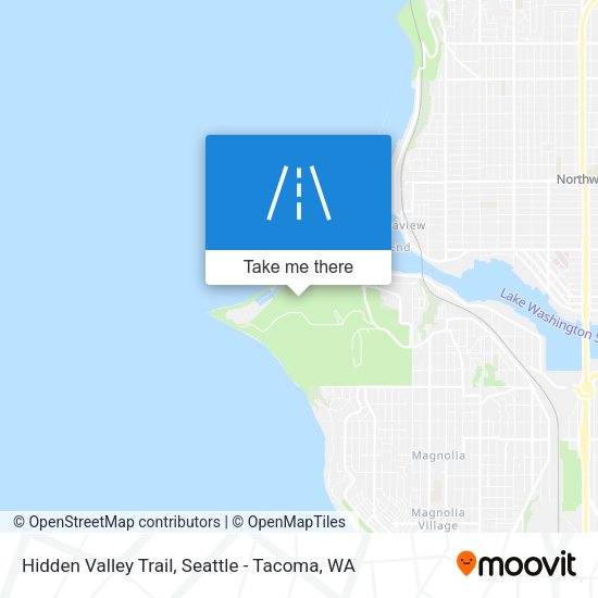 Hidden Valley Trail map