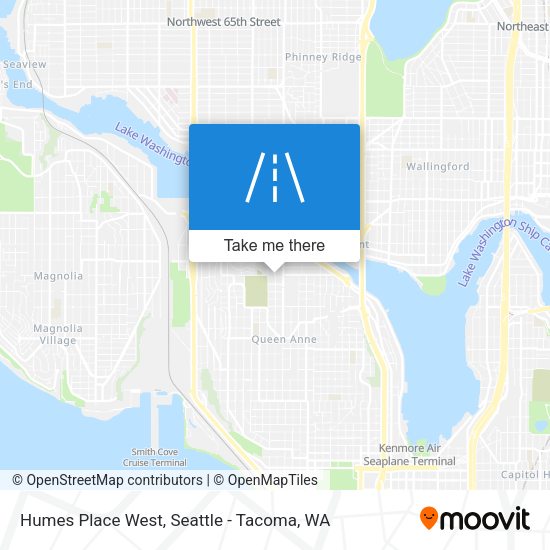 Humes Place West map
