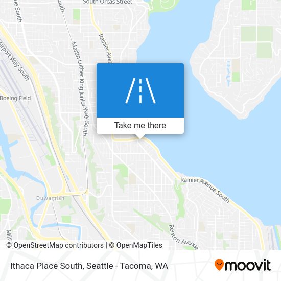 Ithaca Place South map
