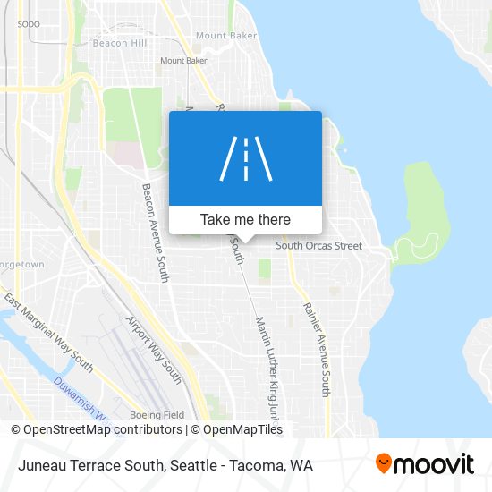 Juneau Terrace South map