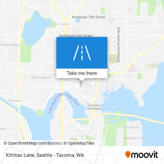 Kittitas Lane map