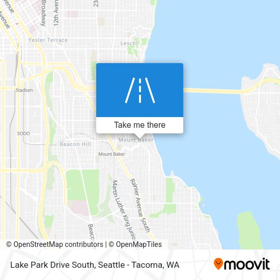Mapa de Lake Park Drive South