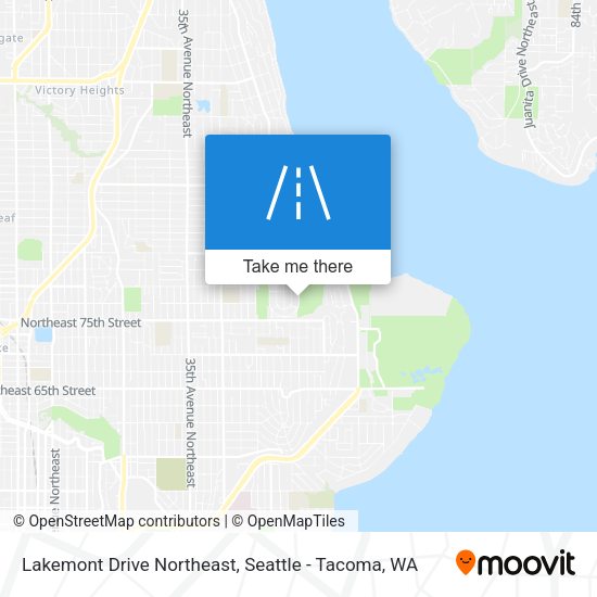 Mapa de Lakemont Drive Northeast