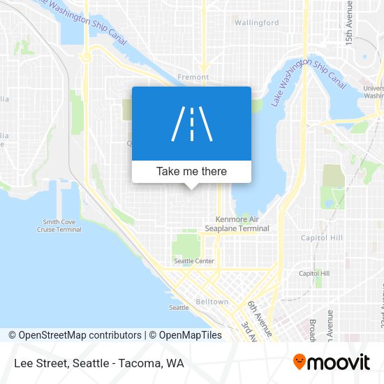 Mapa de Lee Street