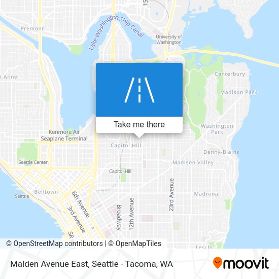 Malden Avenue East map