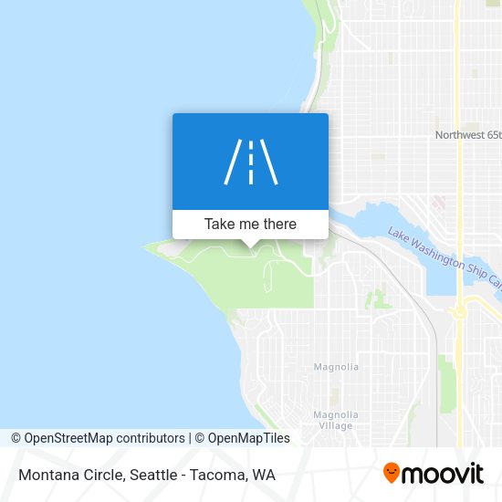 Mapa de Montana Circle