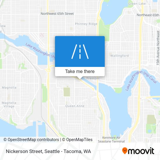Nickerson Street map