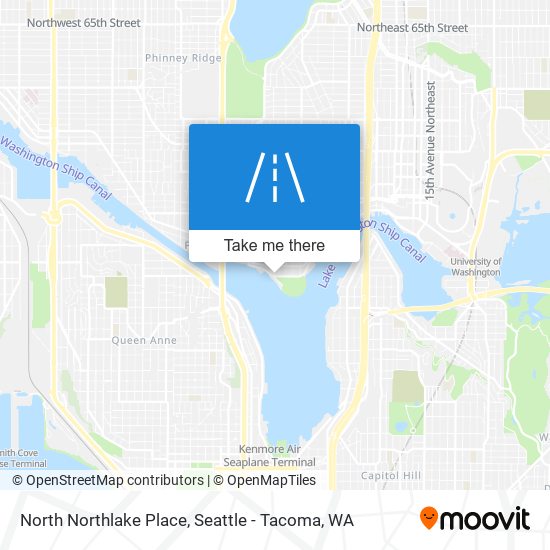 North Northlake Place map