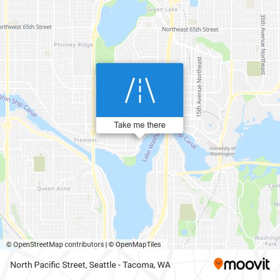 North Pacific Street map