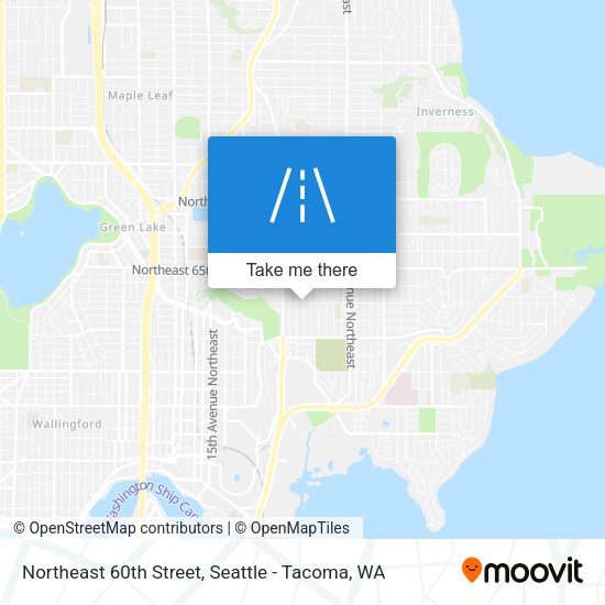 Northeast 60th Street map