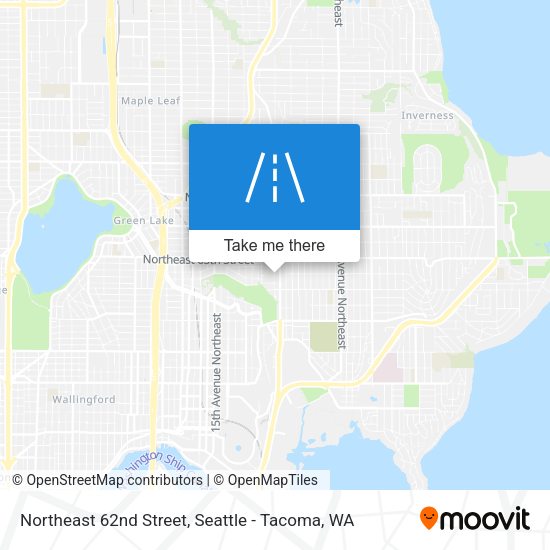 Mapa de Northeast 62nd Street