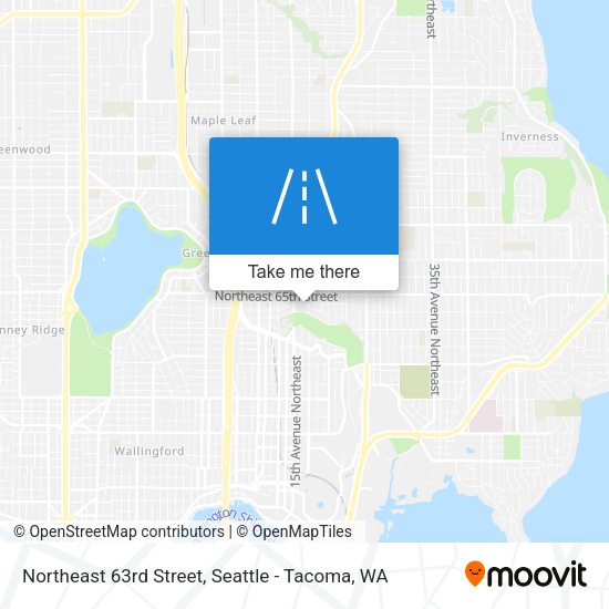 Mapa de Northeast 63rd Street