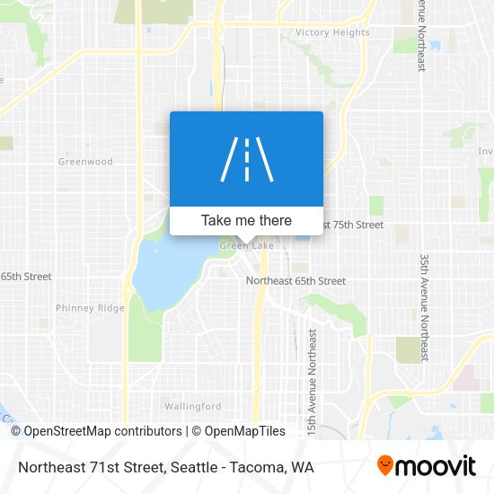 Mapa de Northeast 71st Street