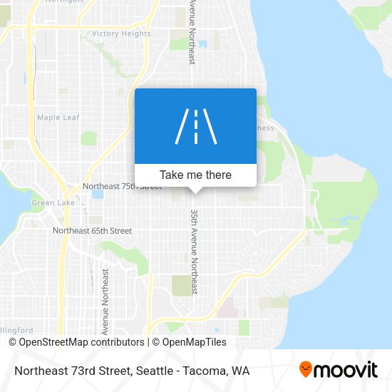 Mapa de Northeast 73rd Street