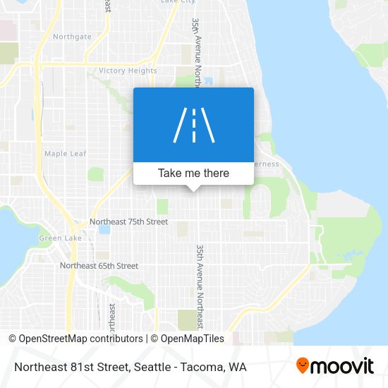 Mapa de Northeast 81st Street