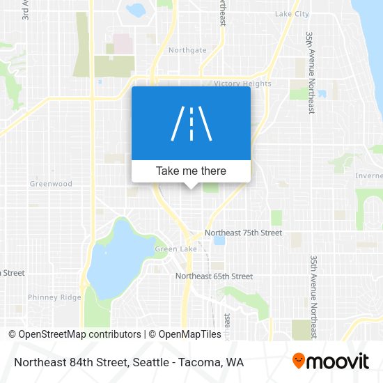 Mapa de Northeast 84th Street