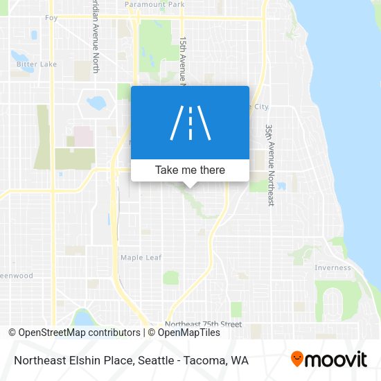 Mapa de Northeast Elshin Place