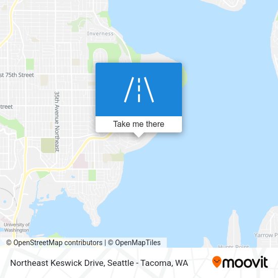 Mapa de Northeast Keswick Drive