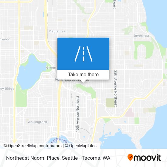 Mapa de Northeast Naomi Place