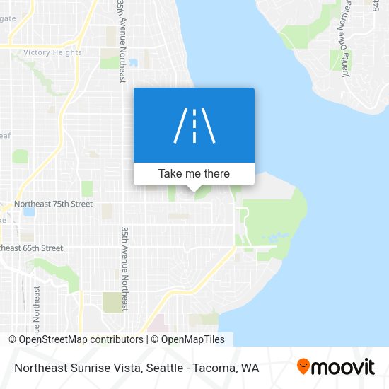 Mapa de Northeast Sunrise Vista