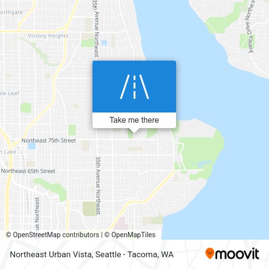 Northeast Urban Vista map