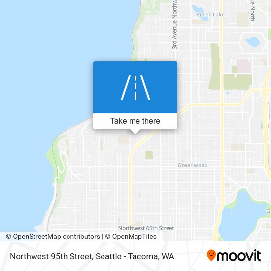 Mapa de Northwest 95th Street