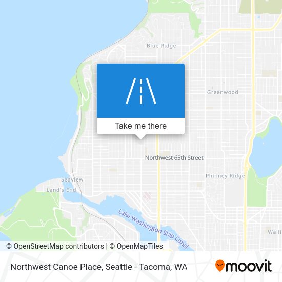 Northwest Canoe Place map