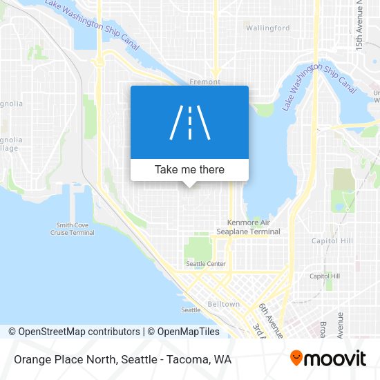 Orange Place North map
