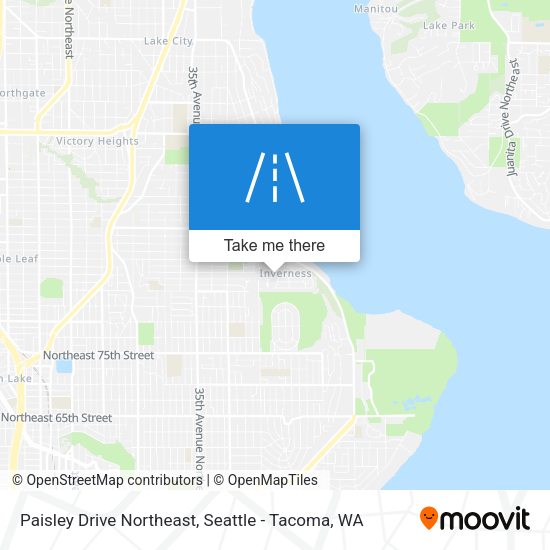 Mapa de Paisley Drive Northeast