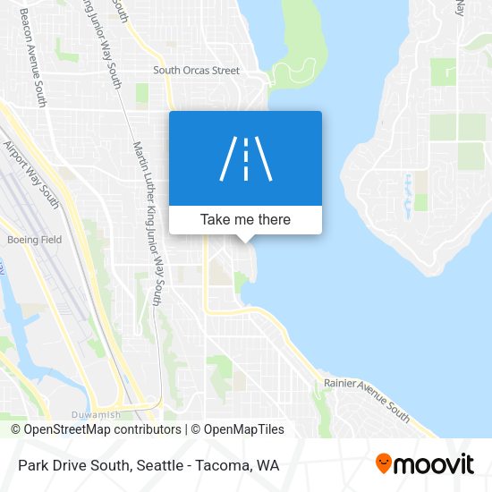 Park Drive South map