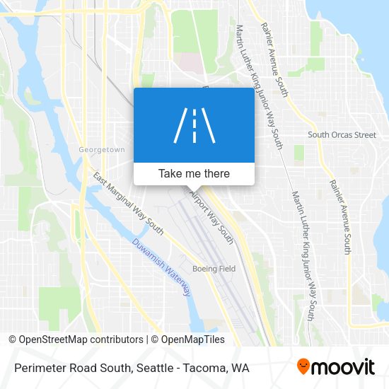 Mapa de Perimeter Road South