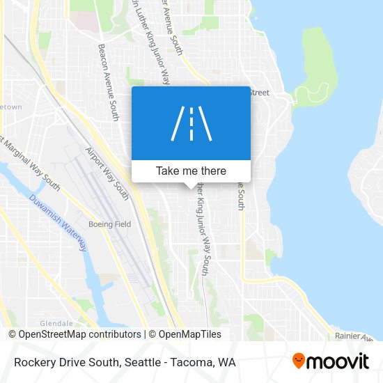 Rockery Drive South map