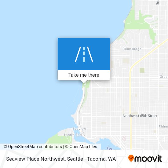 Seaview Place Northwest map